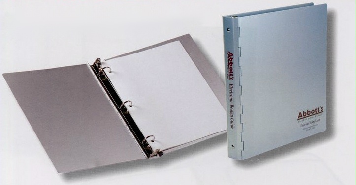 Aluminum Metal Hinge Binder Letter Size